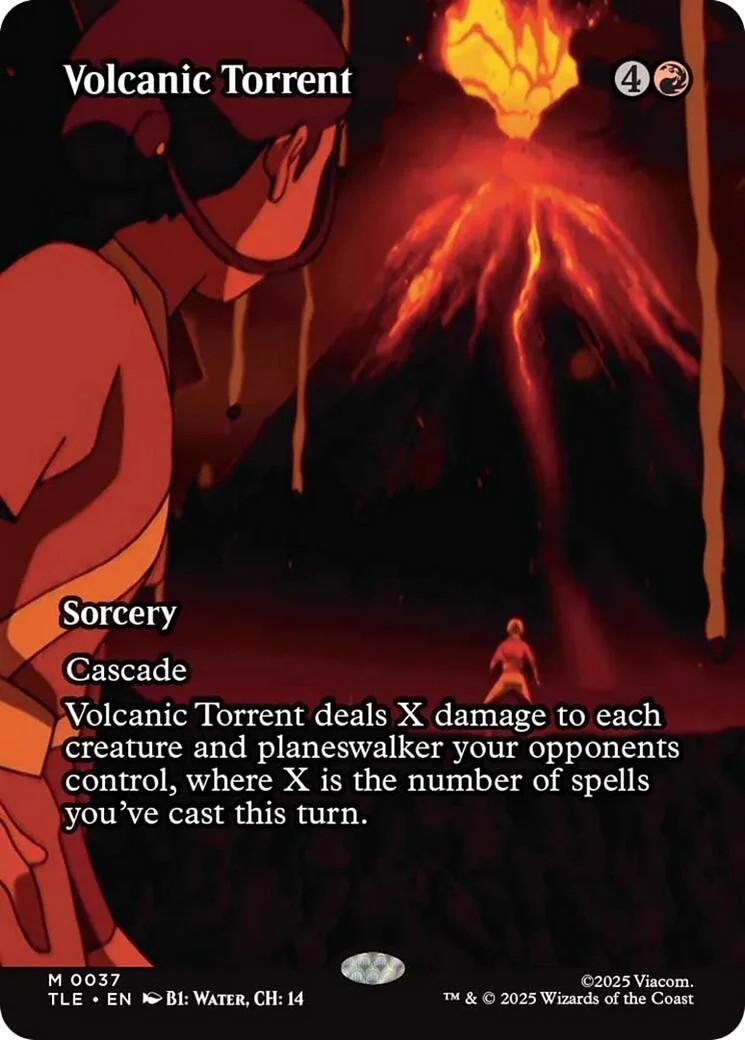 Volcanic Torrent [Borderless Foil] #37