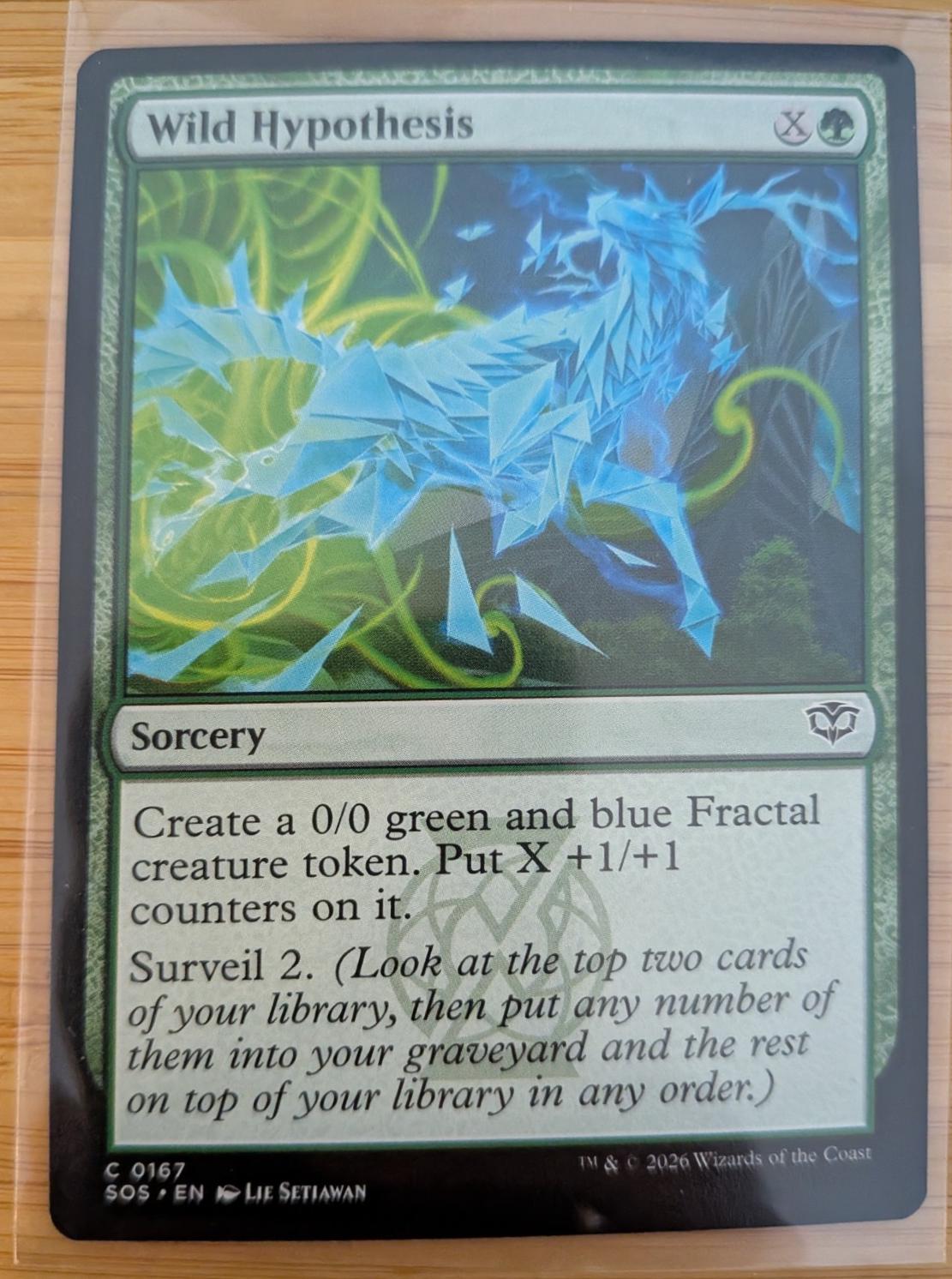 Wild Hypothesis] #167