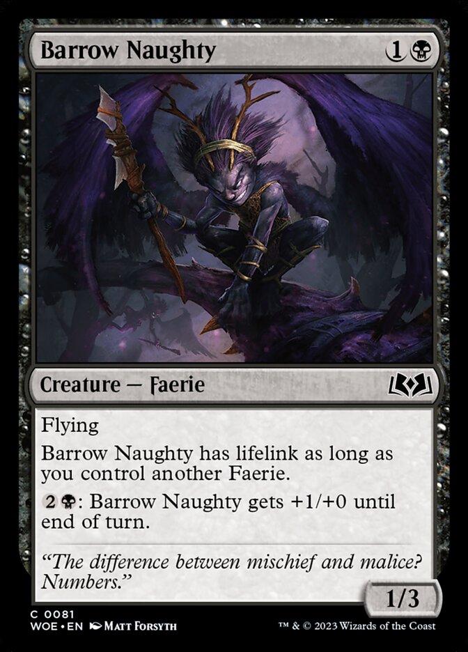 Barrow Naughty [Foil] #81