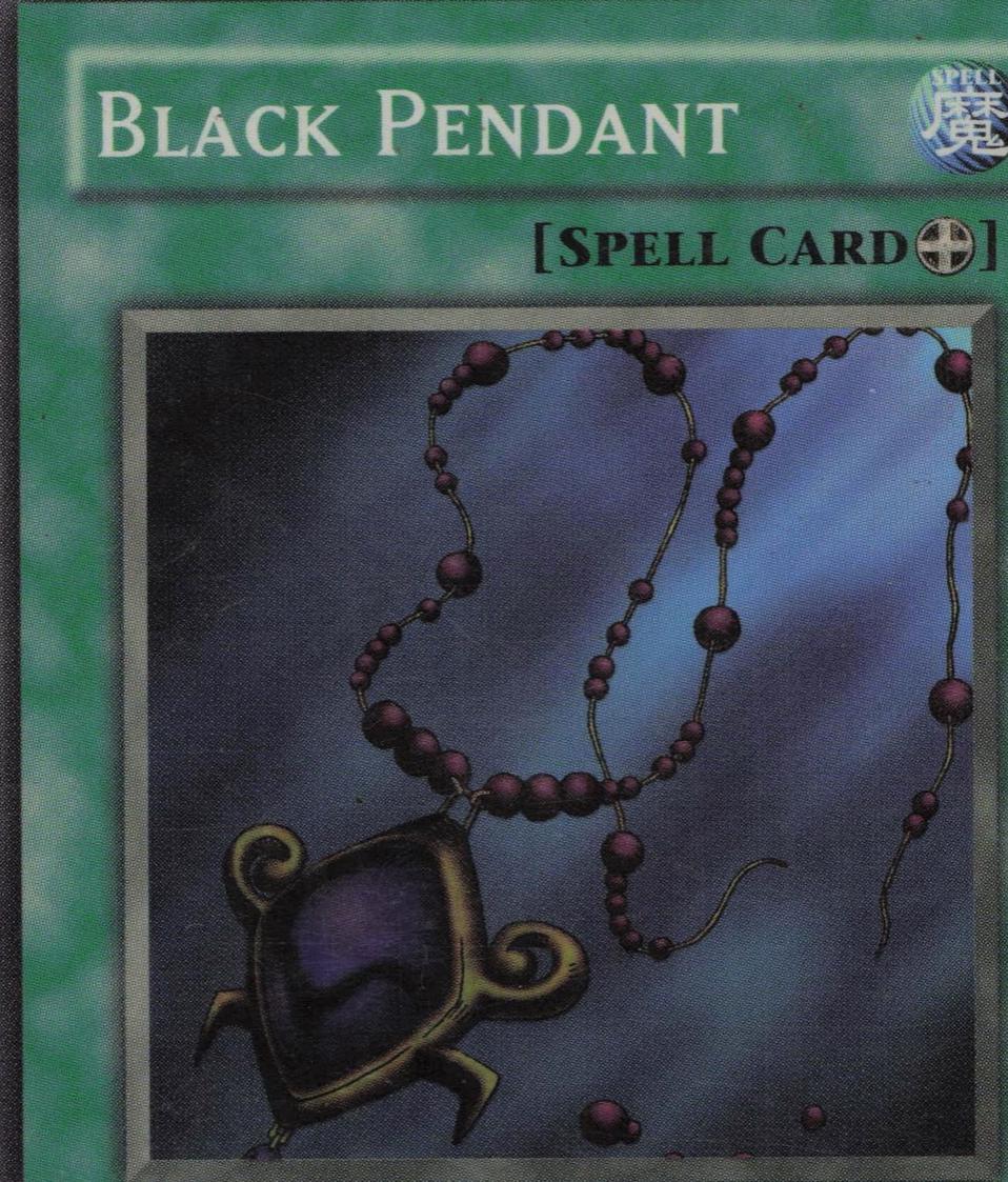 Black Pendant [1st Edition] MRL-E003