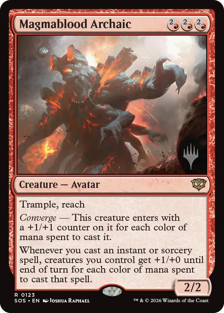 Magmablood Archaic [Promo] #123