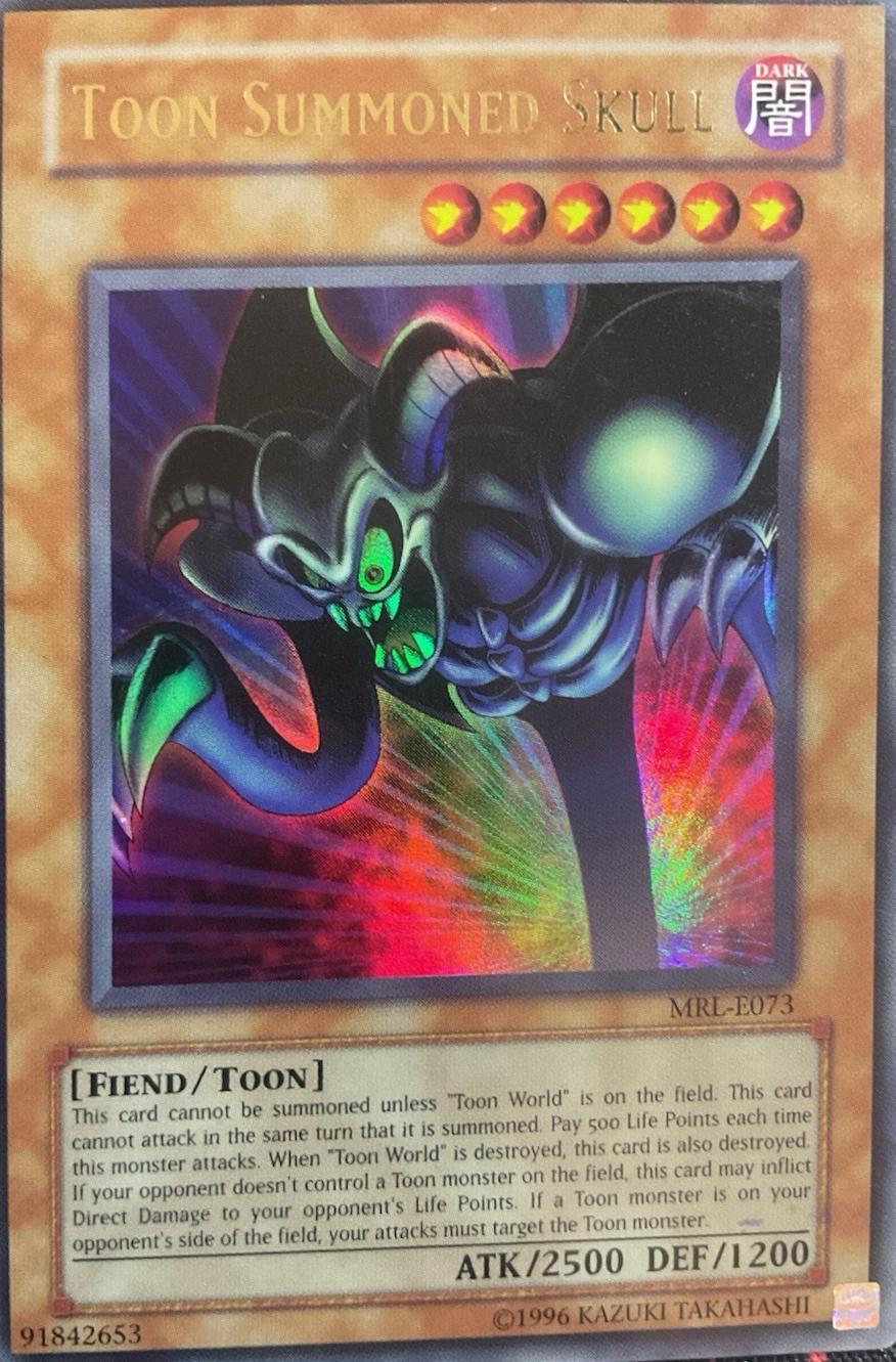 Toon Summoned Skull MRL-E073