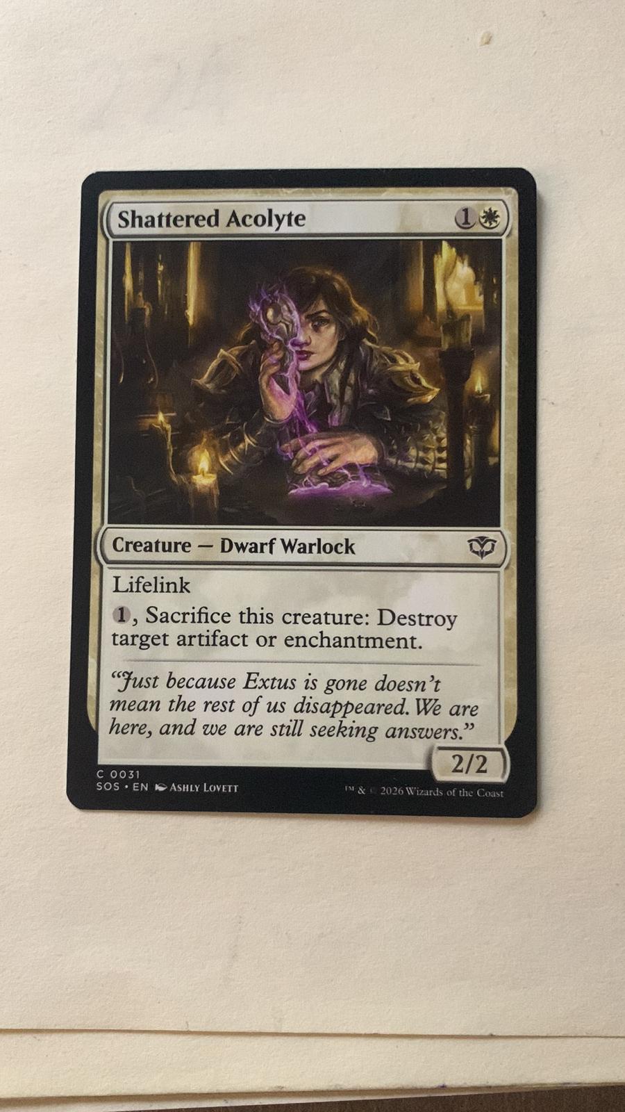 Shattered Acolyte] #31
