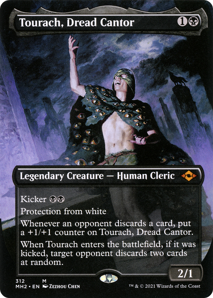 Tourach, Dread Cantor [Extended Art Foil] #312