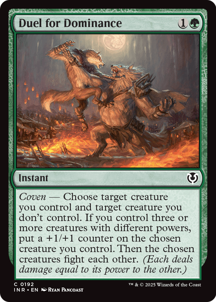 Duel For Dominance [Foil] #192