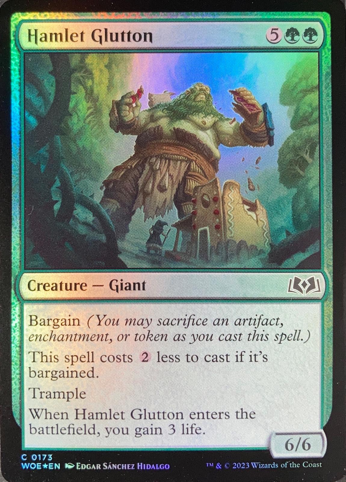 Hamlet Glutton [Foil] #173