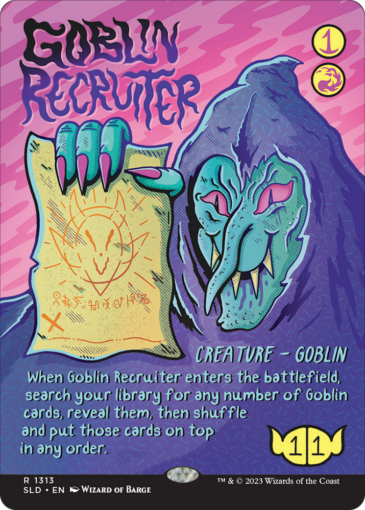Goblin Recruiter [Rainbow Foil] #1313