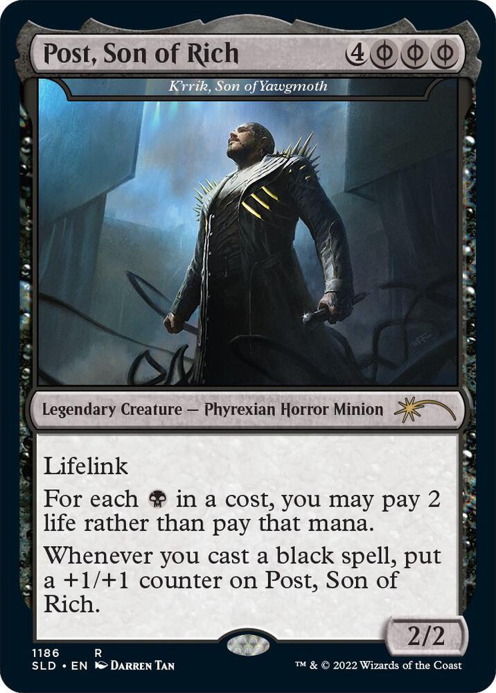 Post, Son Of Rich [Post Malone] [Foil] #1186