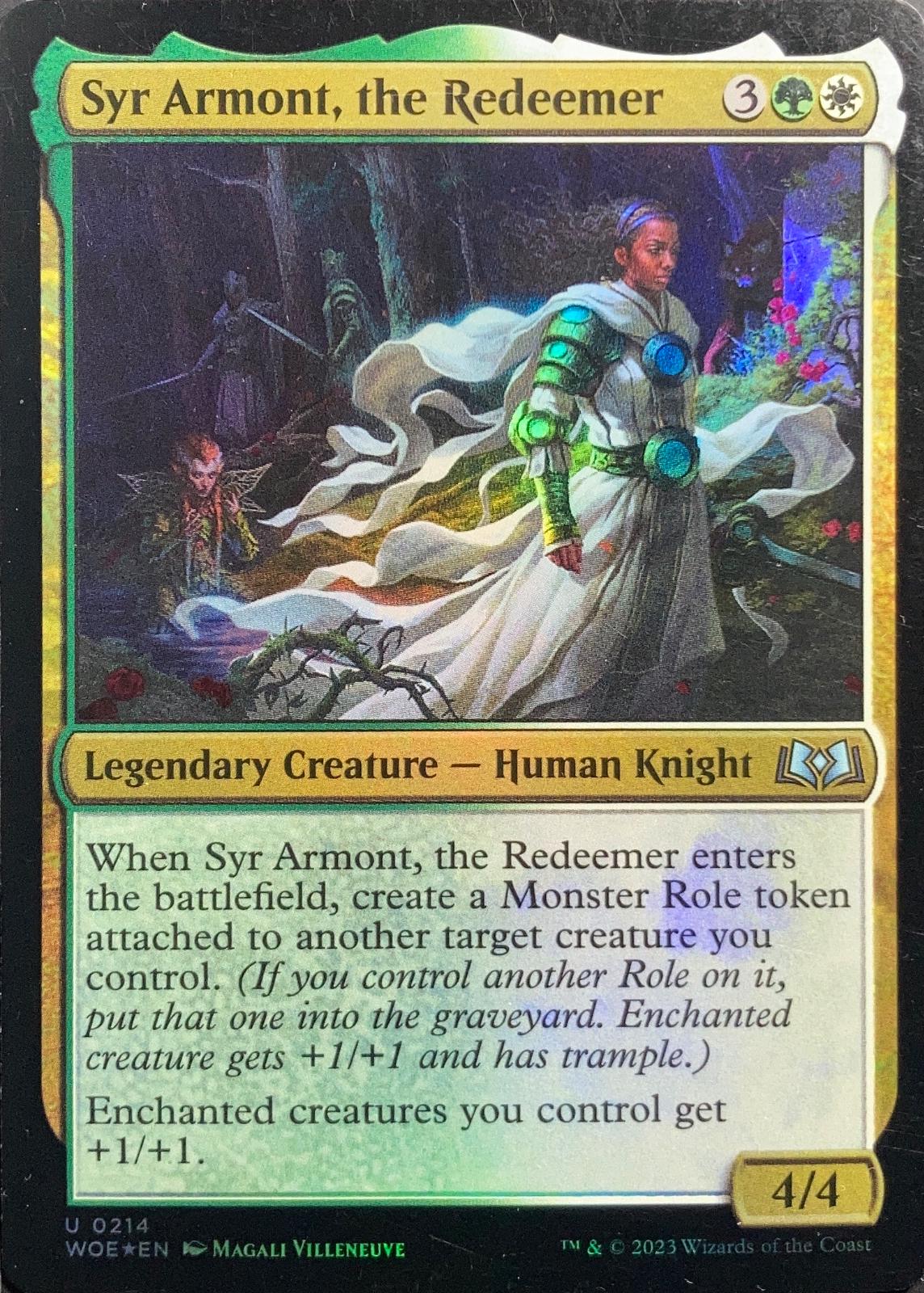 Syr Armont, The Redeemer [Foil] #214
