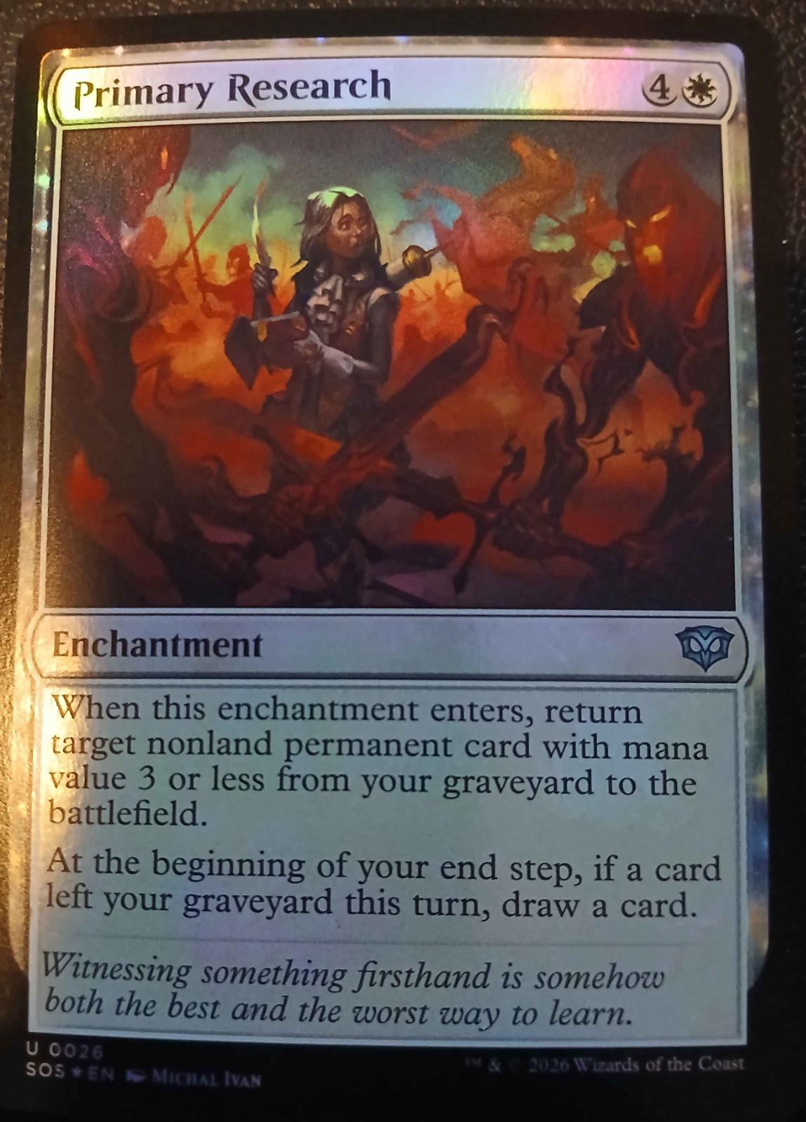 Primary Research [Foil] #26