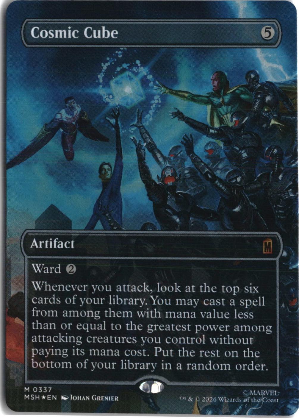 Cosmic Cube [Borderless Foil] #337