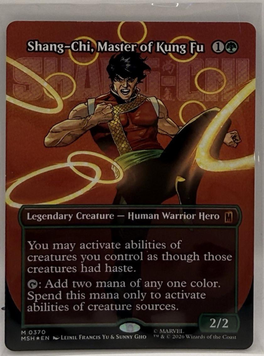 Shang-Chi, Master of Kung Fu [Borderless Foil] #370