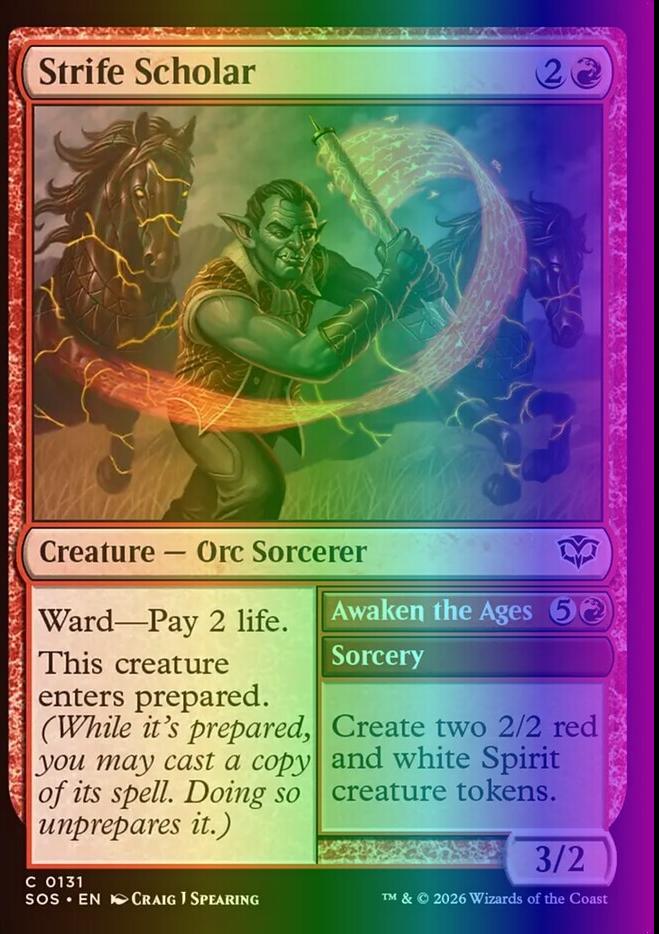 Strife Scholar [Foil] #131