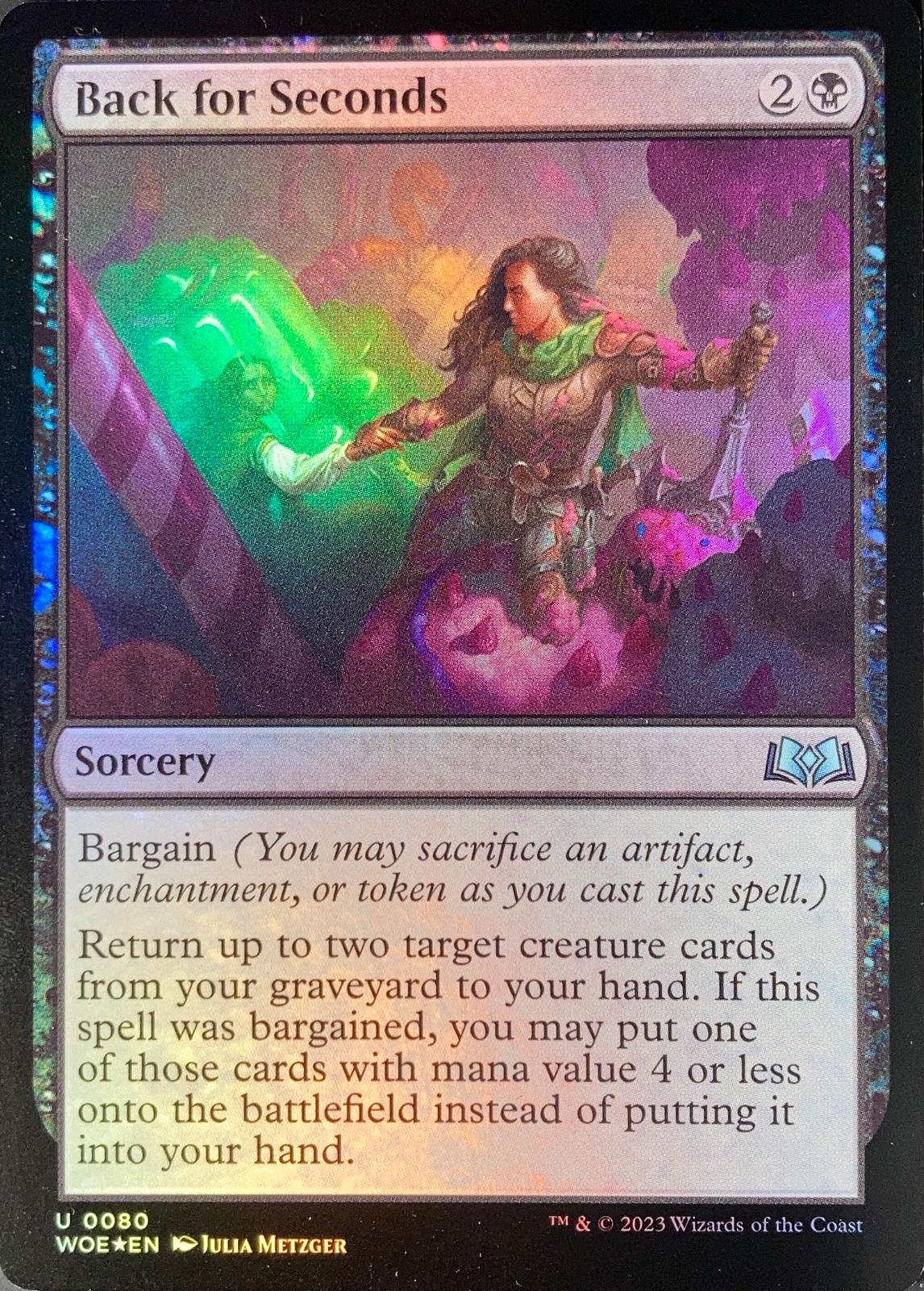 Back For Seconds [Foil] #80