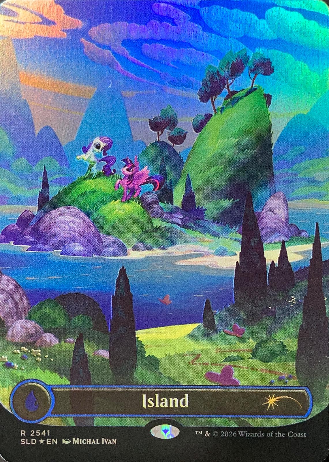 Island [Foil] #2541