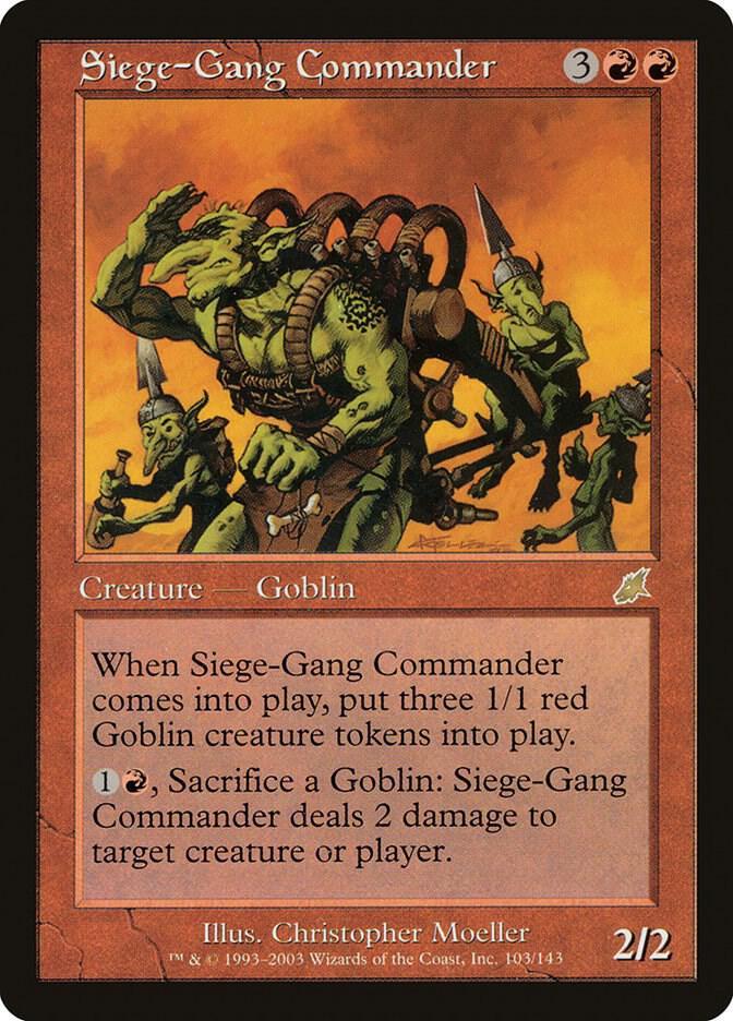 Siege-Gang Commander [Foil] #103
