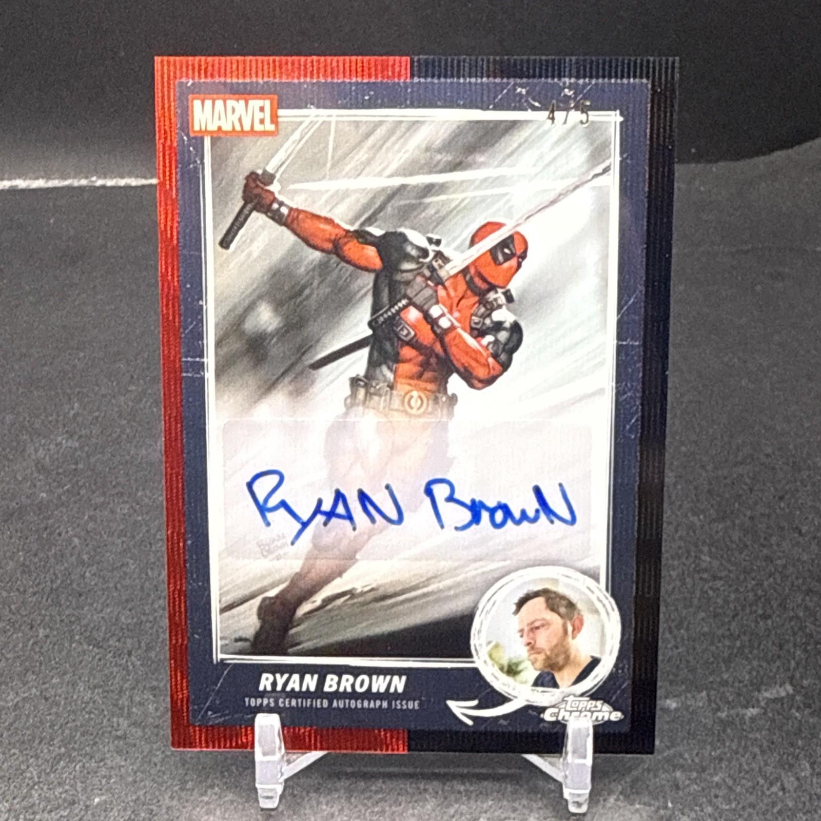 Ryan Brown [Red] #MCBA-RB