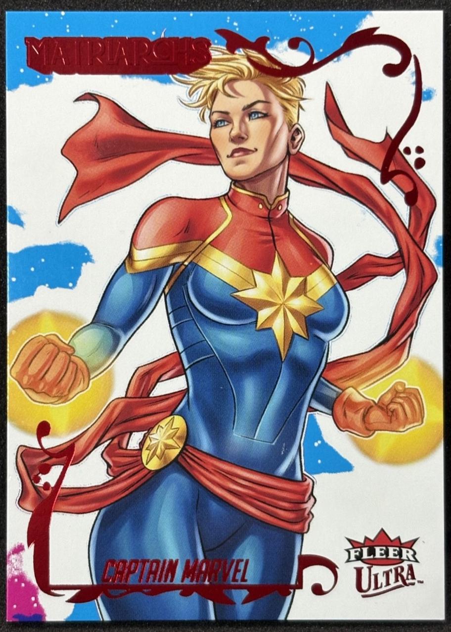 Captain Marvel [Red Foil] #22