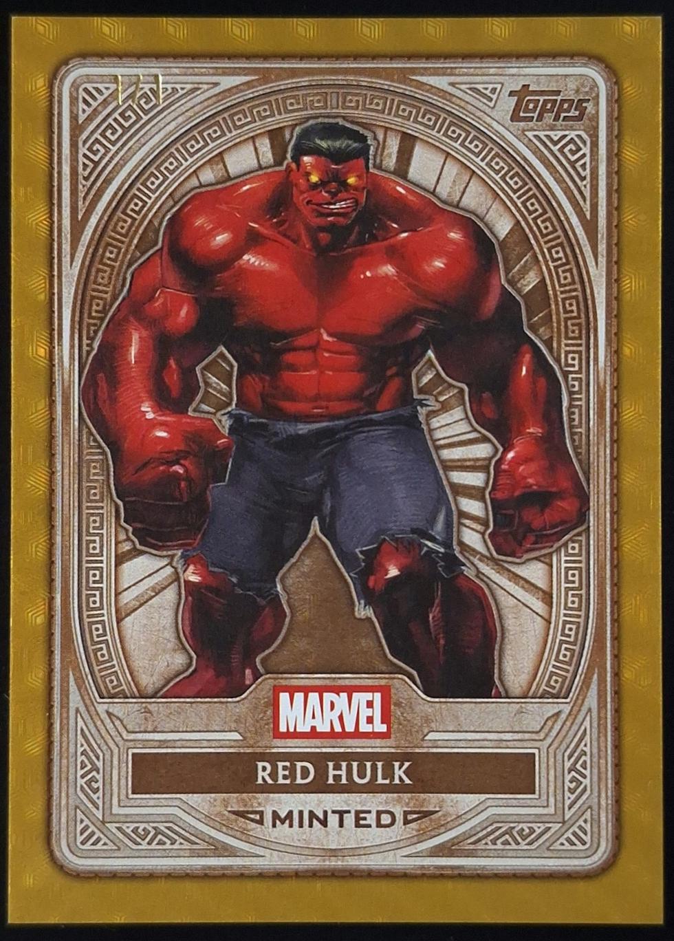 Red Hulk [Foilfractor Bronze] #6