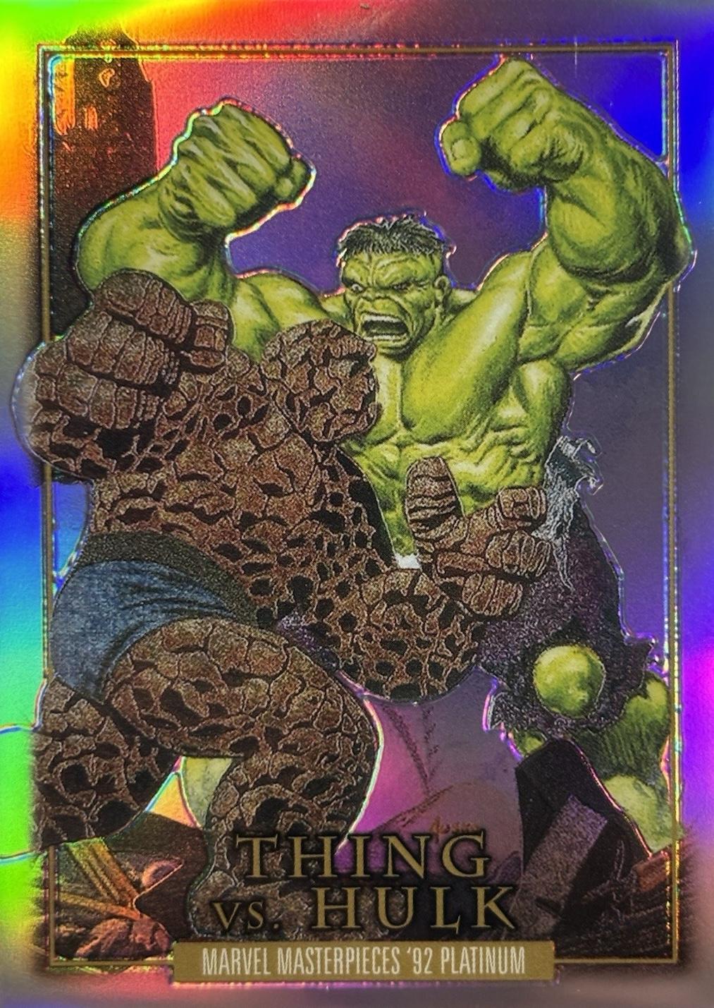 Thing vs. Hulk [Rainbow] #BS-1