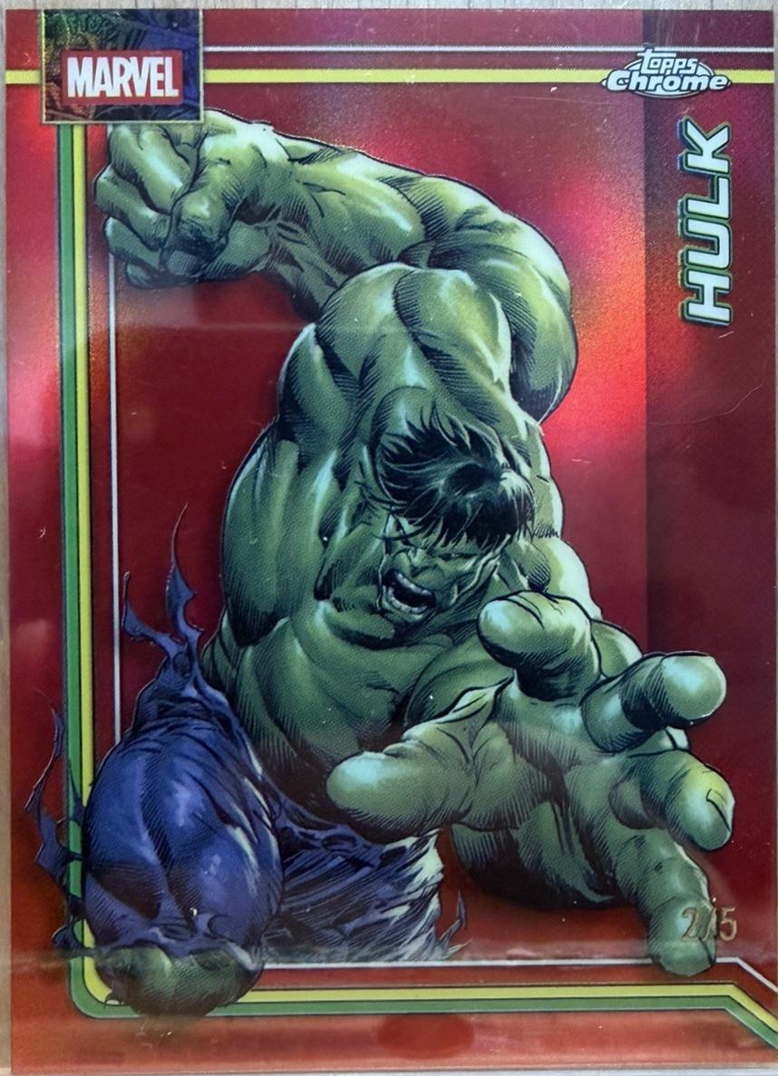 Hulk [Red Refractor] #50