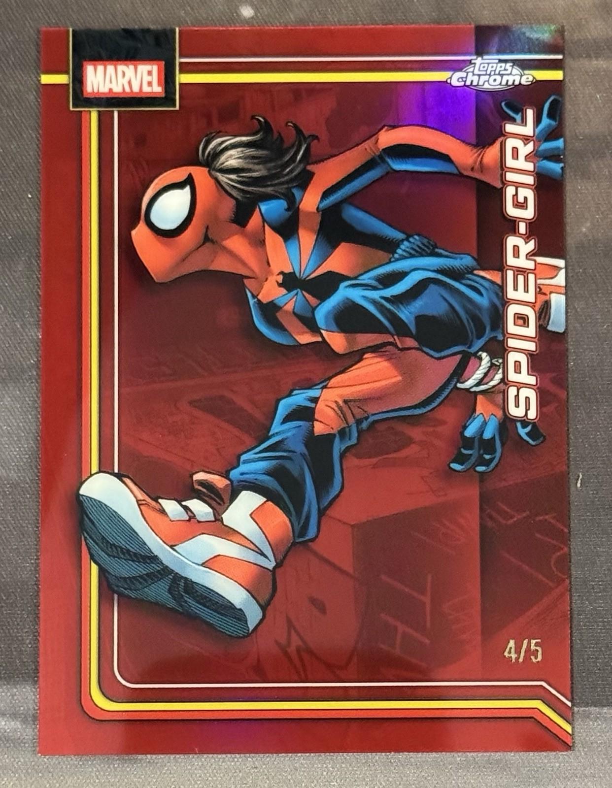 Spider-Girl [Red Refractor] #161