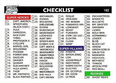 Checklist #162