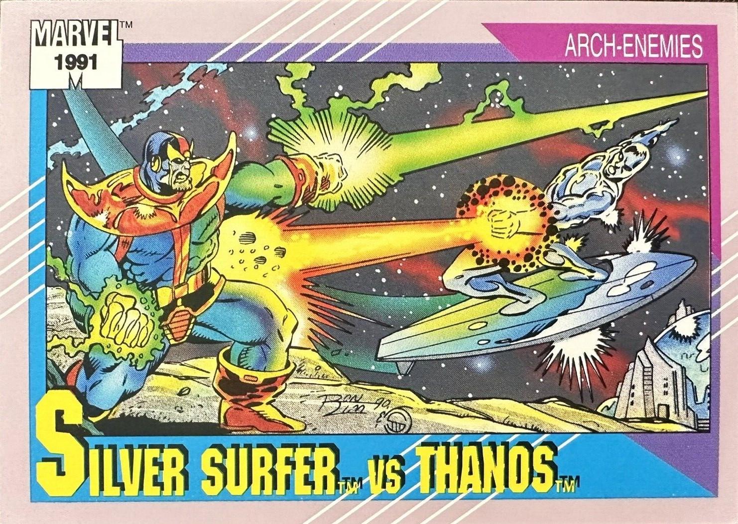 Silver Surfer vs. Thanos #113
