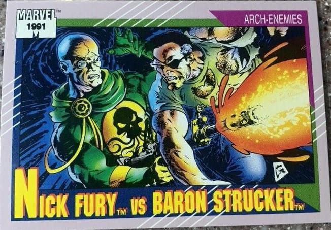 Nick Fury vs. Baron Strucker #111