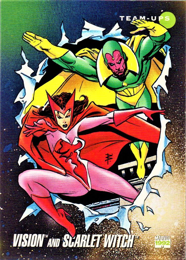 Vision and Scarlet Witch #85