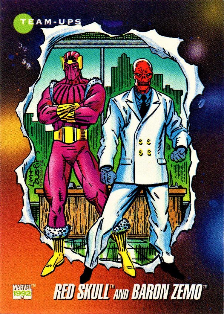 Red Skull and Baron Zemo #99
