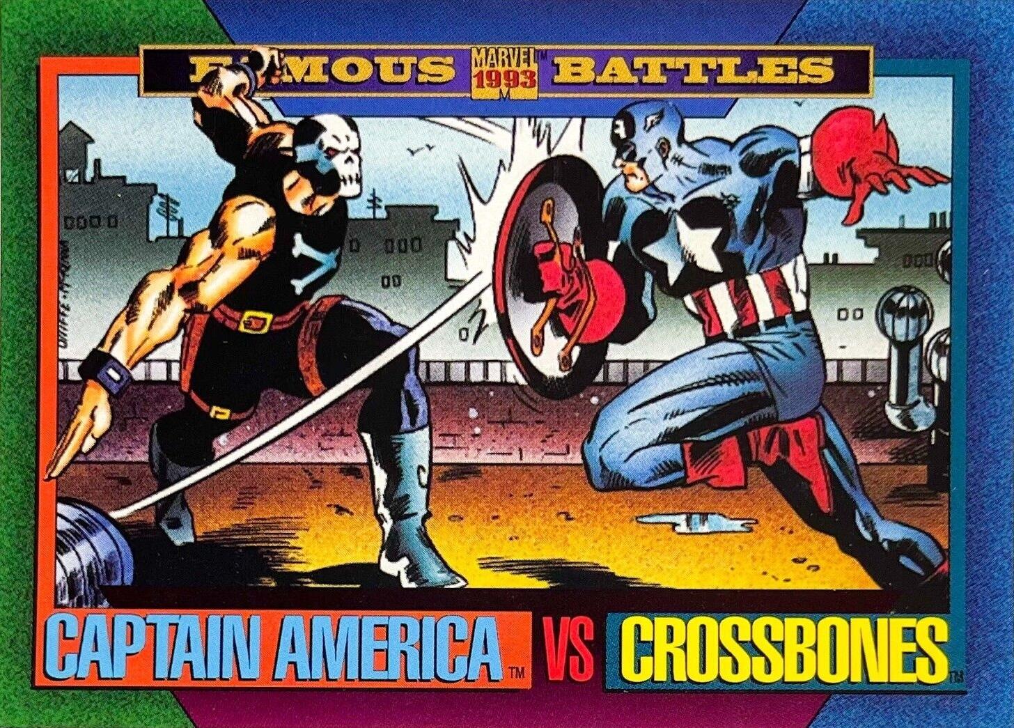 Captain America vs Crossbones #162