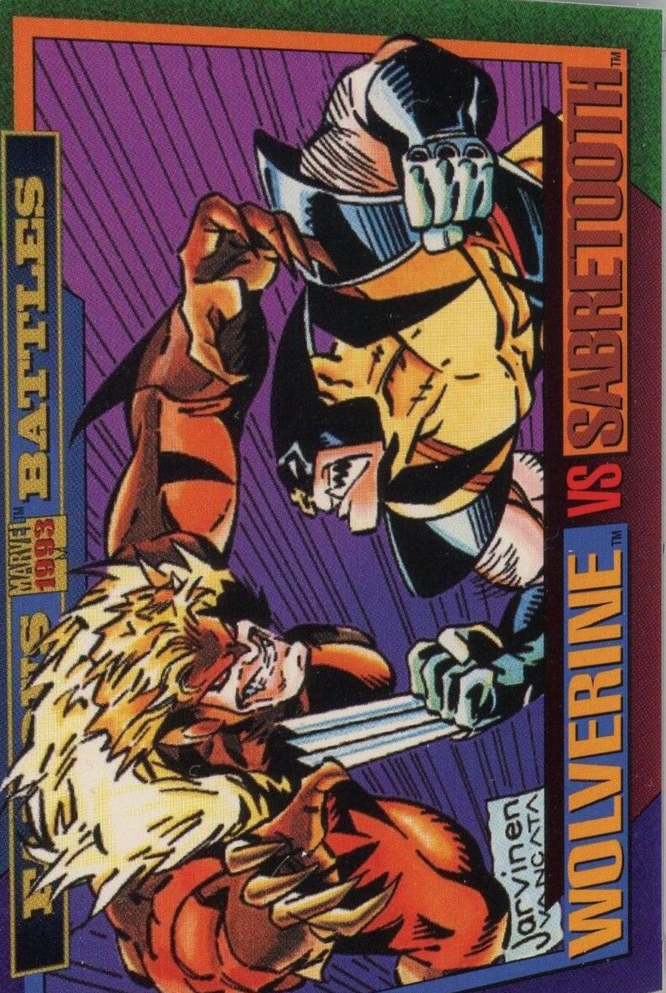 Wolverine vs Sabretooth #149