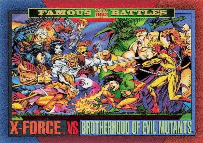 X-Force vs Brotherhood of Evil Mutants #167