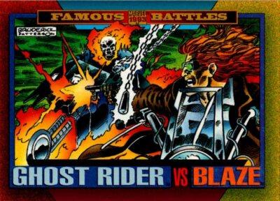 Ghost Rider vs Blaze #172