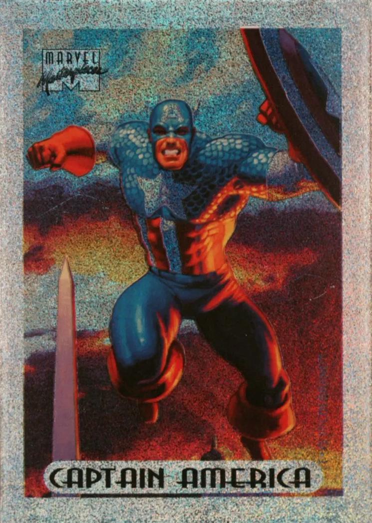 Captain America [Silver Holofoil] #1