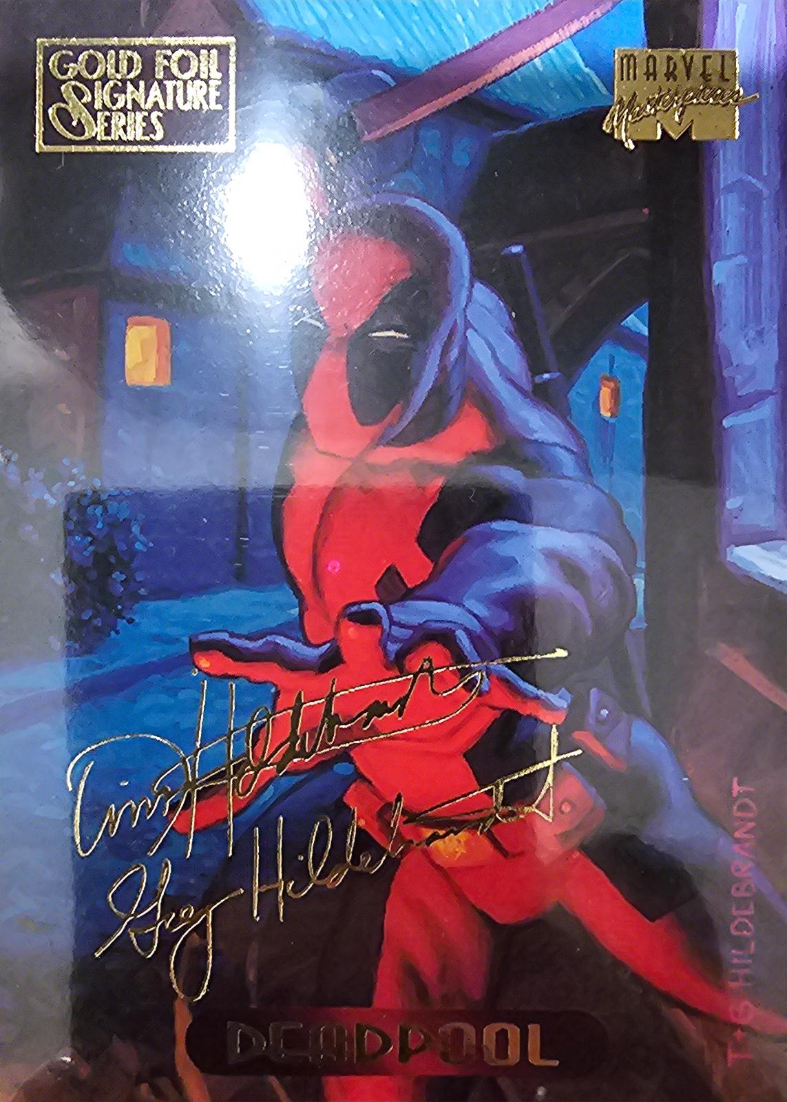 Deadpool [Gold Foil Signature] #28