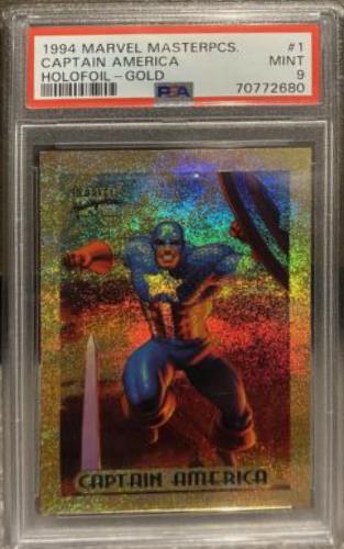 Captain America [Gold Holofoil] #1