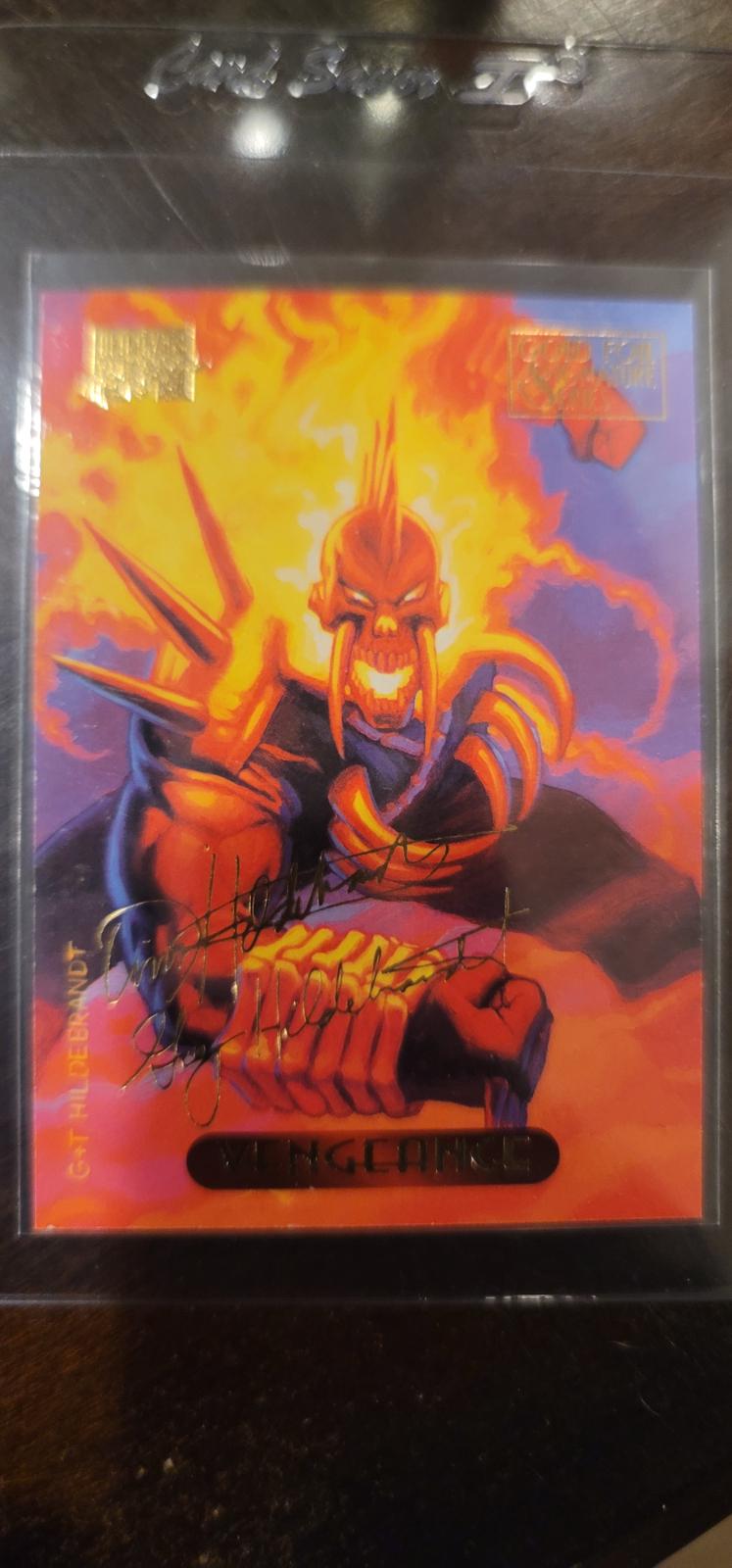 Vengeance [Gold Foil Signature] #130
