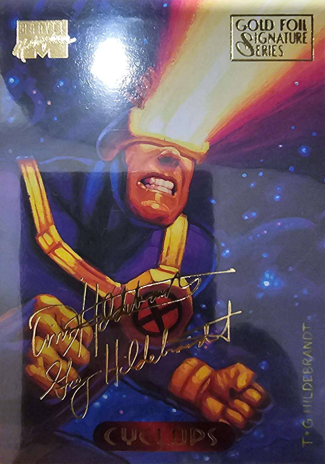 Cyclops [Gold Foil Signature] #25