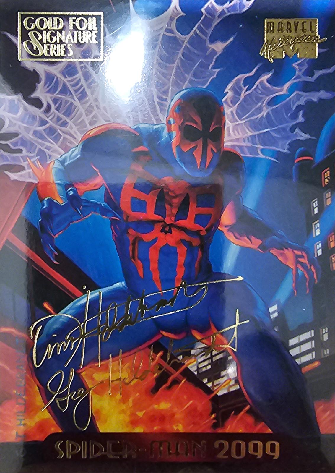 Spider-Man 2099 [Gold Foil Signature] #116