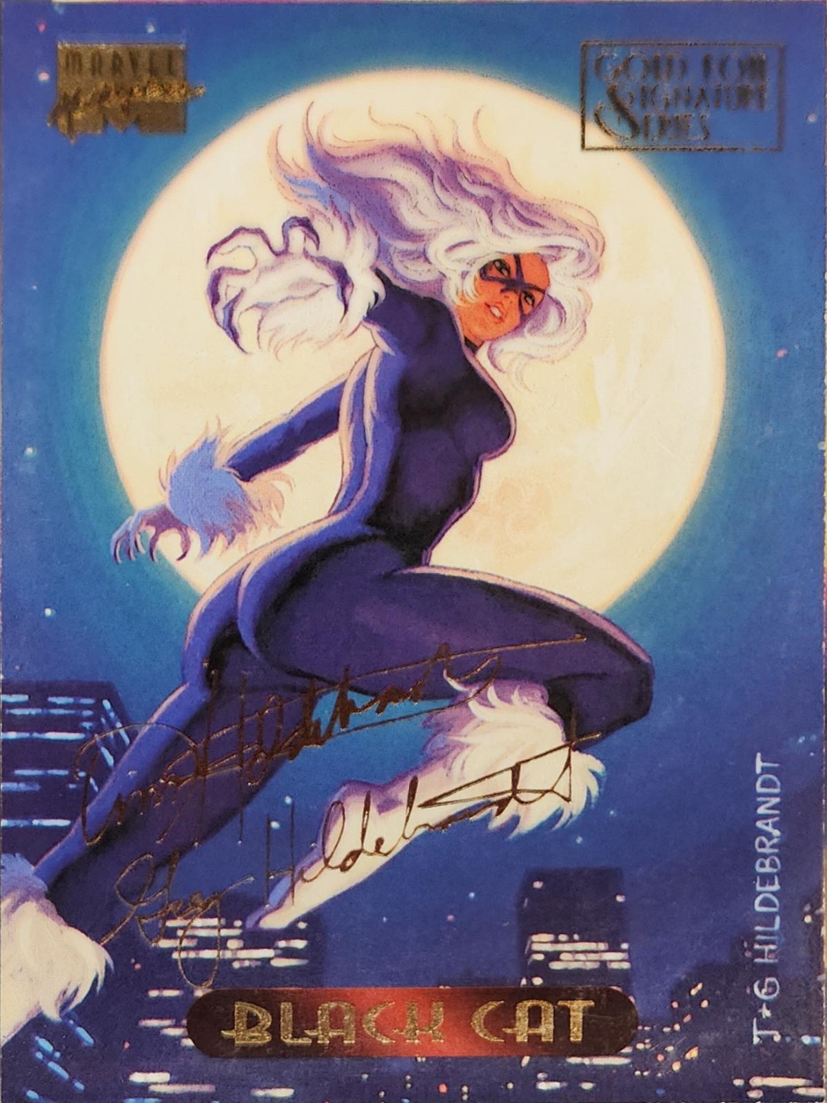 Black Cat [Gold Foil Signature] #6