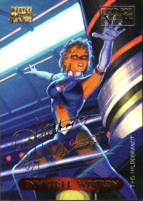 Invisible Woman [Gold Foil Signature] #55