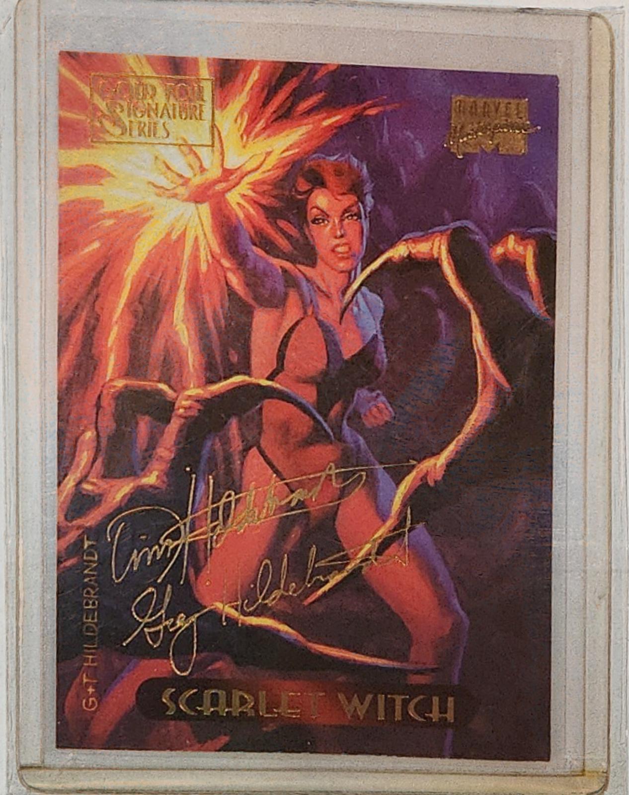 Scarlet Witch [Gold Foil Signature] #105