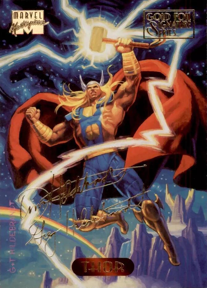 Thor [Gold Foil Signature] #124