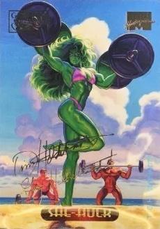 She-Hulk [Gold Foil Signature] #108