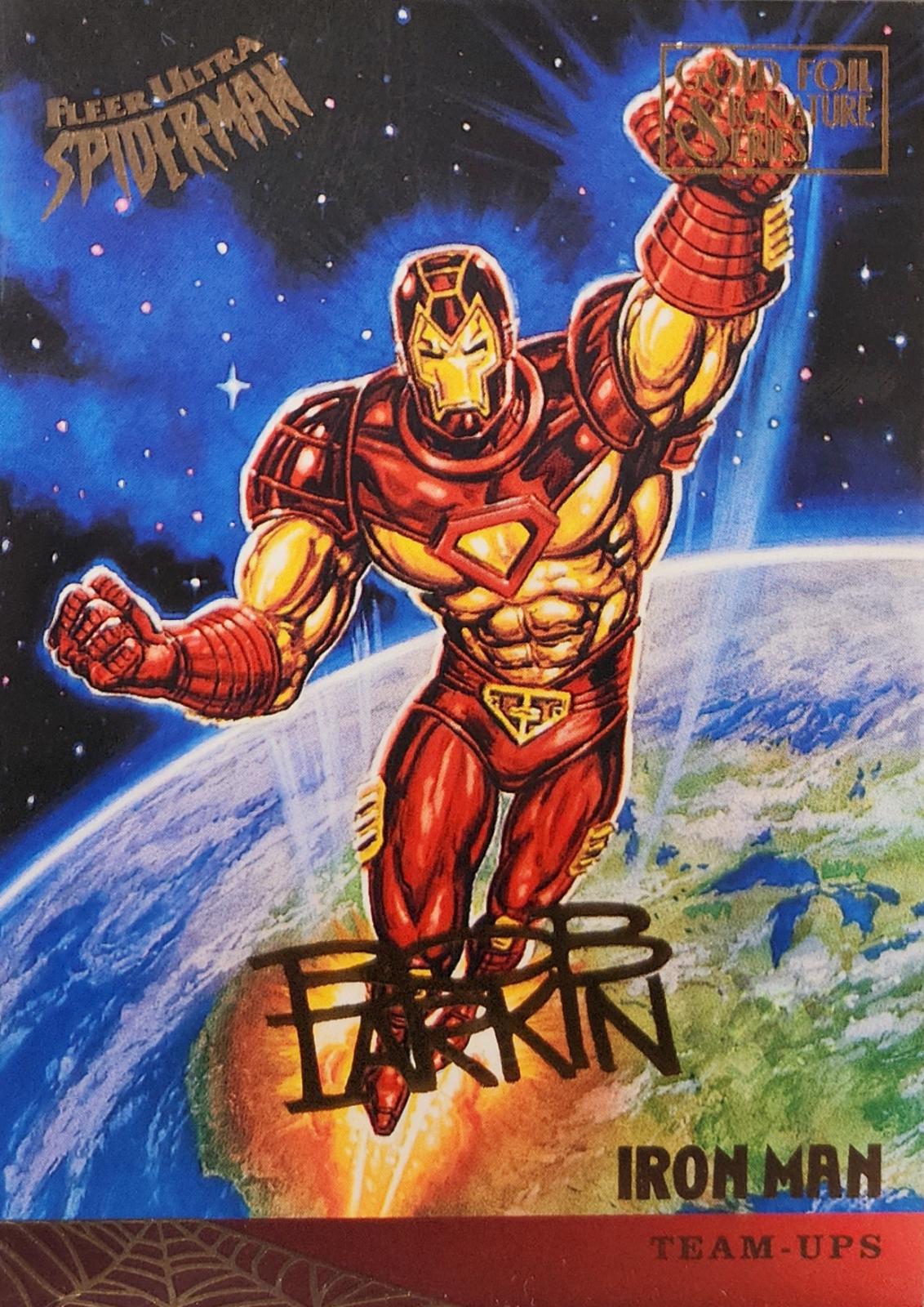 Iron Man [Gold Foil Signature Series] #121