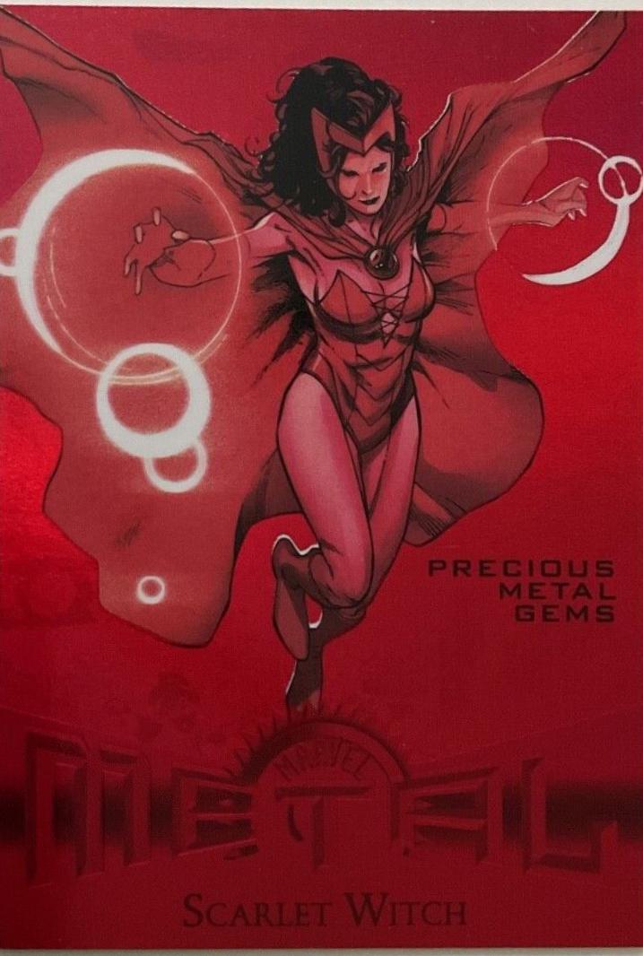 Scarlet Witch [Red Precious Metal Gems] #15