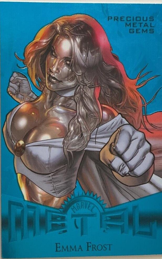 Emma Frost [Blue Precious Metal Gems] #17