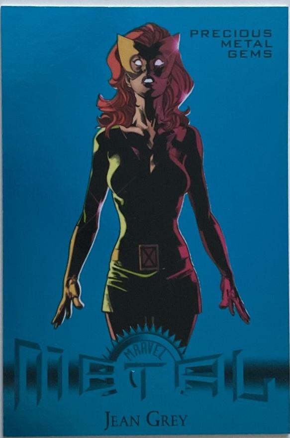 Jean Grey [Blue Precious Metal Gems] #19
